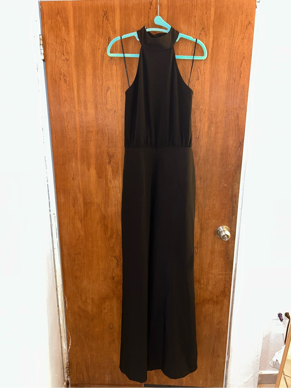 Lulus Moment for Life Black Halter Jumpsuit - M - Picture 7 of 7